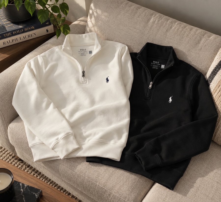 Buzo Ralph Lauren Medio Cierre
