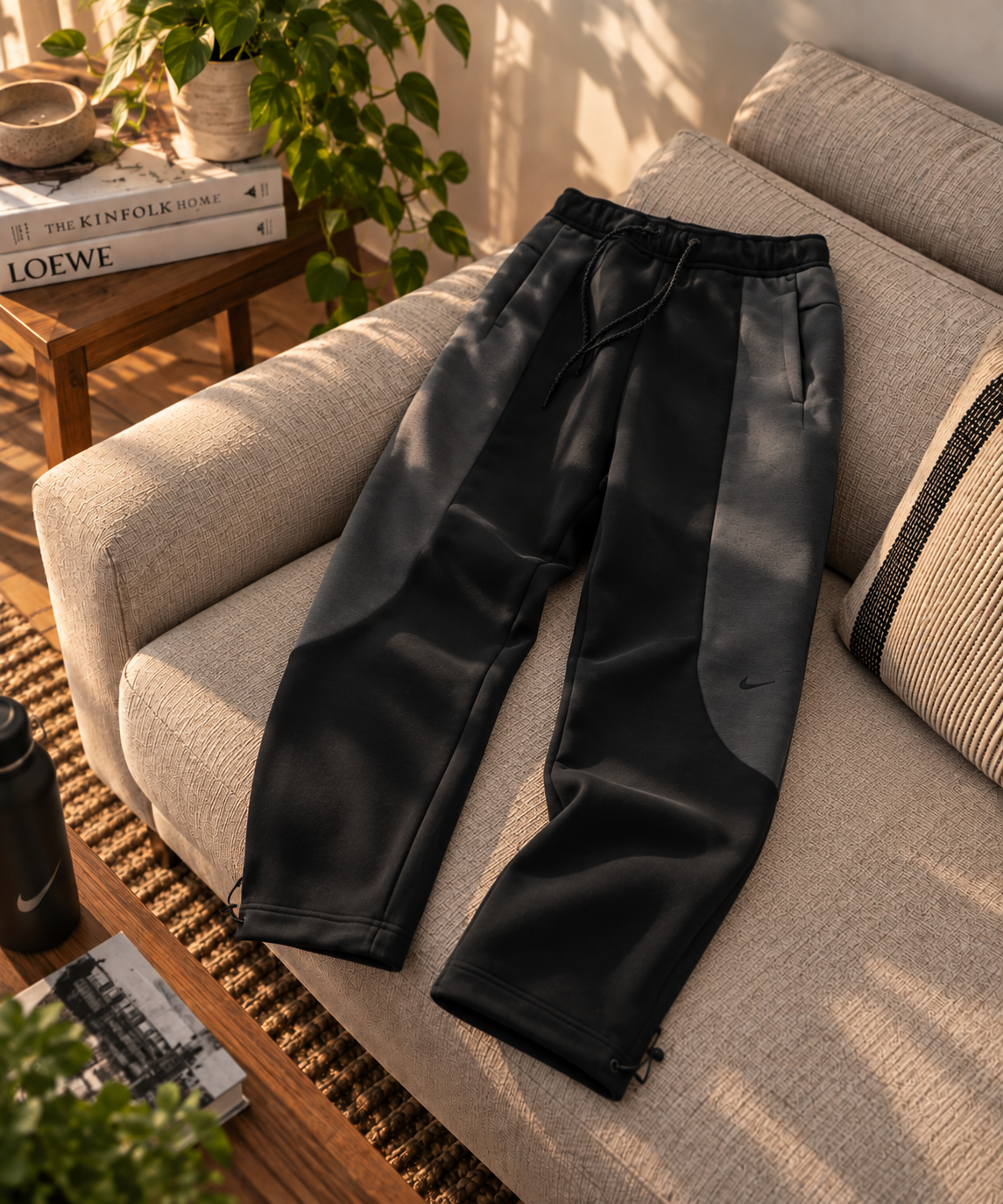 Conjunto Nike Tech Fleece Negro